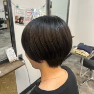 【レディース限定🐬✨】✂️ショートカット+白髪染め🐾ᵕ̈丁寧カウンセリング+スタイリストのチェック付き🌟