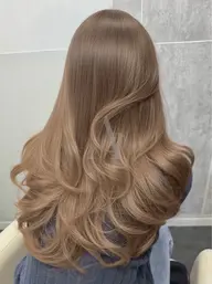 🎀【平日限定1日1名様💖】トーンアップカラー➕艶トリートメント🫧✨