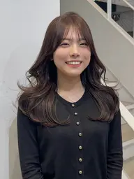 【冬映えNo.1💖】巻きやすい韓国風🇰🇷レイヤーカット+透明感カラー