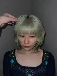 ケアブリーチ（リタッチ） 全体カラー➕オージュアシャンプー➕コーティングトリートメント☁️