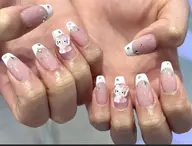 "オフ有り"フレンチネイル🩰🇫🇷🍀