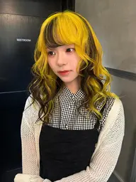 【7月限定‼︎】2色以上デザイン🍬ダブルカラー+2stepトリートメント【ケアブリーチでダメージ最小限◎】