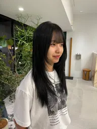 前髪カット➕ワンカラー➕SB込