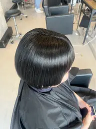 白髪染めリタッチカラー✨➕トリートメント🫧