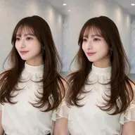 🫧🎀似合わせカット+カラー+韓国式水トリートメント🎀🦢【口コミ限定】➡️ナノスチーム超音波トリートメント