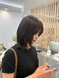 【🎫9月限定🔑】似合わせカット+フルカラー+VEENA SPA+外部補修トリートメント