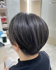 3Dカラー💫ハイライトorローライト🦋白髪ぼかしにも🦋+カット