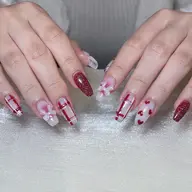 🎀ソフジェルオフ、長さだしオフ無料🎀【HAND】持ち込みデザインゴージャス10本