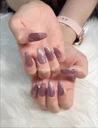 ♡マグネット♡ミラーネイル