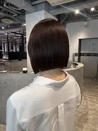 【限定メニュー⭐️】ボブカット+縮毛矯正+髪質改善トリートメント