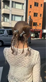 期間限定‼️ヘアセットで可愛く!💫韓国風のトレンドスタイルから王道アレンジまで、あなたに似合う可愛いをご提案します✨