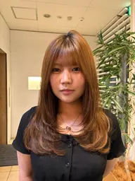 [10​〜​20代限定]カット『ロング限定』+トリートメント  超音波アイロンを通して内部に浸透させていくメニューです