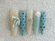定額デザイン🌟色変更🫧長さだし10本🫧写真デザイン定額ネイル💅