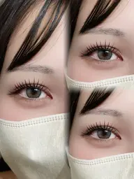 ‎🤍まつ毛パーマ上下＆眉毛WAX‎🤍