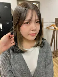 ❤️🔥イヤリングカラー、全体カラー、トリートメントサービス❤️🔥