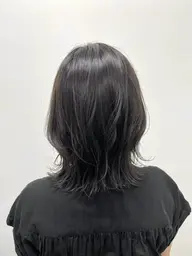 💎【レディースミディアムカット】💎ミディアムカット(鎖骨上)➕シャンプー➕トリートメント