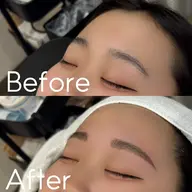 眉毛WAX脱毛✨️(間引きこみ)