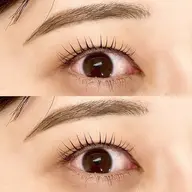再来様🌿パリジェンヌ×眉毛wax＋間引きオプションで追加可能
