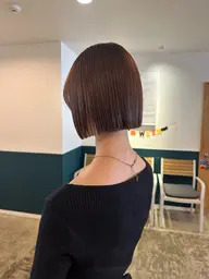 🍁美ボブ＋赤み撃退カラー🍁