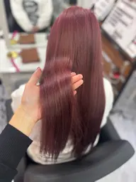 【⭐️1日3名さま限定🍒】髪質改善フルカラー🍒➕3STEPトリートメント⭐️🍒➕巻きorストレート仕上げ🍒⭐️