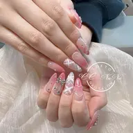 ♥️スカルプ長さだし🧸 プラチナ10本やり放題アートし放題★時間内デザイン💎