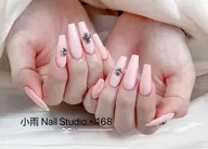 【チップ長さし】ワンカラー/ラメクラ パーツ2個/埋め尽くし2本