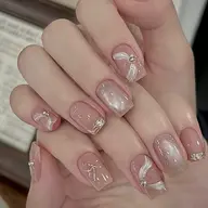 初回オフ無料⭐当店一番人気💗自爪持ち込みデザイン