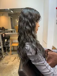 【ご新規様限定】似合わせカット➕ダメージレスの低温デジタルパーマ➕艶感ワンカラー➕5step TOKIOトリートメント