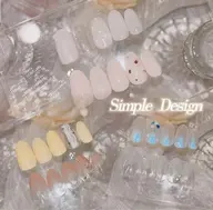 【うる艶美爪🥺🫧】サンプルから選ぶ‼︎ちゅるん系💞シンプルネイル
