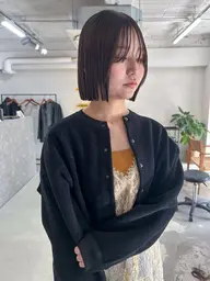ボブカット＋ヒアルロン酸トリートメント