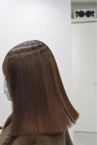 <ブリーチ毛限定>酸性ストレート