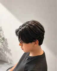 【大好評◎】メンズカット＋曲がる縮毛矯正＋CMCトリートメント［メンズ/京都］