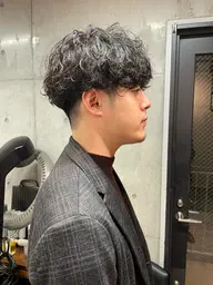 【ミニモ学割】メンズプードルパーマ・スペインカール&メンズカット💥　#メンズパーマ　#メンズヘア