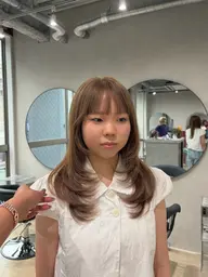 【Open期間限定‼️】カット+ケアカラー+トリートメント