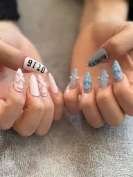 【Jrネイルリストによるチップでの長さ出し】美フォルムチップ