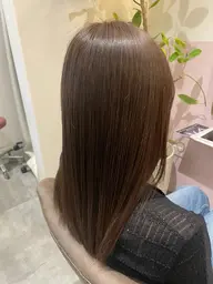 似合わせカット+髪質改善カラー