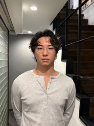 【men's menu No.1🏅】メンズカット➕再現性パーマ (20:00〜or日曜18:00〜)