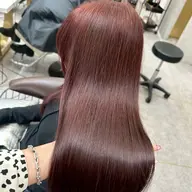 【ブリーチなしで叶う暖色カラー🩷】ブリーチなし𝐖カラー+⭐️TOKIO5STEPトリートメント✨