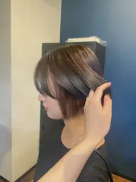 onecolor+MILBON 4step treatment