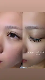 💎シングルラッシュ120本💎⚠️必ず詳細をご確認の上、ご予約お願い致します!⚠️