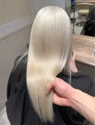 🦄💎カット+ダブルカラー(ブリーチ1回+ケアカラー)+髪質改善トリートメント🦄💎