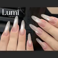【ちゅるん透明感★】チップ長さだし×マグネットorフラッシュネイル