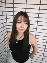 小顔似合せレイヤーカット+プチスパ+リファファインバブル