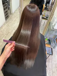 【🎗️オススメコース🩵】透明感カラー+SUBLIMIC髪質改善トリートメント🪽