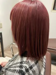 ダブルカラー(全体ブリーチ)