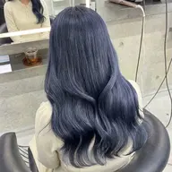 ブリーチでつくる寒色ダブルカラー🪽💙ブルー/ネイビー/ラベンダー/アッシュ/シルバー［ご予約前に必ずご確認下さい］