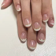 【練習モデルさん】ハンドオフ無し フレンチネイル