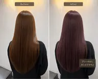 💎【ブリーチなし】透明感カラー🧊ダメージを抑えてカラーを楽しみたい方へ✨
