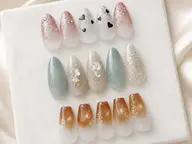 ハンド🎨シンプルコース🍑【オフなし】 (フラッシュorマグネット変更🉑🫧)