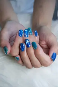 夏っぽネイル割💎アート4本(10本中)オフ込